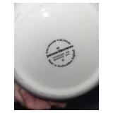 Antique Floral Pattern China Set - 24 Pieces