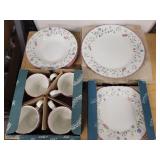 Johnson Brothers Summer Chintz Dinnerware Set - Plates, Bowls, and Cups
