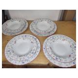 Johnson Brothers Summer Chintz Dinnerware Set - Plates, Bowls, and Cups