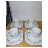 Johnson Brothers Summer Chintz Dinnerware Set - Plates, Bowls, and Cups