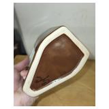 Unique Tapered Marble Sculpture and Ceramic Mug Set