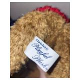 Friends and Family Plate with Set of 4 Collectible Teddy Bears