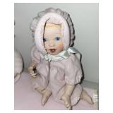 Set of 3 Elsie Massey and Ashton-Drake Victorian Collectible Dolls