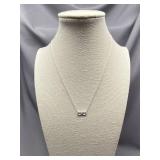 Sterling Silver Infinity Necklace