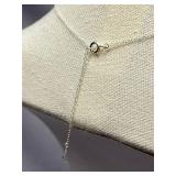 Sterling Silver Infinity Necklace