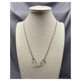 Unique Sterling Silver Animal Shape Necklace