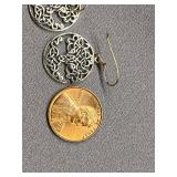 Sterling Silver Tree of Life Earrings .925 Dangle