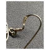 Sterling Silver Tree of Life Earrings .925 Dangle