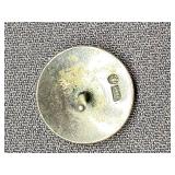 Intricate Sterling Silver Earrings - Circular Design