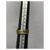 Sterling Silver Floral Pattern Vintage Ring