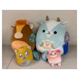 Squishmallows Plush Toy Bundle: Quinick & Domingo Collection