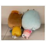 Squishmallows Plush Toy Bundle: Quinick & Domingo Collection