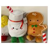 Hallmark Plush Toy Lot: Lion, Gingerbread & More