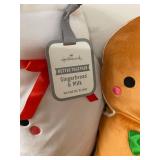 Hallmark Plush Toy Lot: Lion, Gingerbread & More