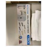 Ticonn Wall Mount Coat Rack & Woven Rug Set