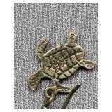 Sterling Silver Turtle Earrings