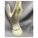 Sterling Silver Beaded Bracelet