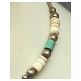 Sterling Silver Beaded Bracelet