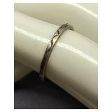 Sterling Silver Hammered Ring .925
