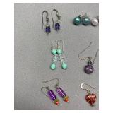 Assorted Handcrafted Earrings Set - Sterling Silver