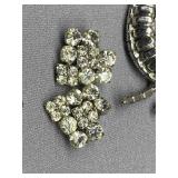 Rhinestone Jewelry Lot incl. Signed Kramer Brooch