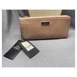 Furla Pink Zip-Around Wallet