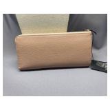 Furla Pink Zip-Around Wallet