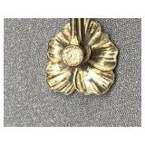 Sterling Silver Floral Earrings