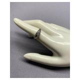 Sterling Silver Cluster Ring 925