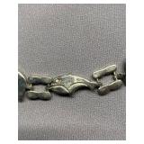 Sterling Silver Animal Bracelet - Elephants and Whales
