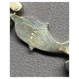 Sterling Silver Animal Bracelet - Elephants and Whales