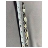 Sterling Silver Animal Bracelet - Elephants and Whales