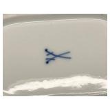 Meissen Porcelain Desk Set with Inkwells - See Photos