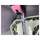 Meissen Porcelain Desk Set with Inkwells - See Photos