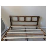 Queen Size Sturdy Wooden Bed Frame