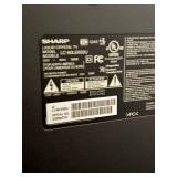 Sharp 60” TV