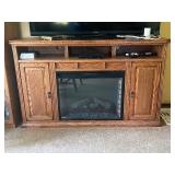 TV Stand with Fireplace
