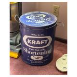 Large Metal Kraft Can