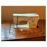 Elna Sewing Machine and Cabinet