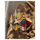 Star Wars, Coke, and Smurfs Glasses