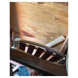 Garbage Cans, Shovel, Chairs