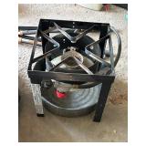 Propane Burner and Oil Drain Pan