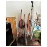 Shovels, Brooms, Rake