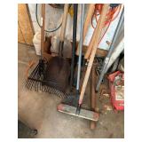 Shovels, Brooms, Rake