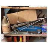 Floor Jack, Bottle Jacks, Gas Can, and More