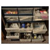 Assorted Hardware and Organizer