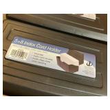 Index Cards and Holders