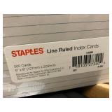 Index Cards and Holders