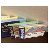 Colored 5 x 8 Index Cards