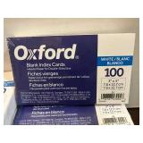 3 x 5 Index Cards